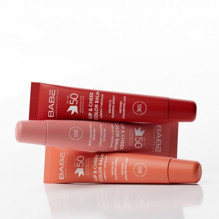 BABE LIP & CHEEK COLOR BALM SPF 50+ 20 ML COLOR NUDE (NARANJA)