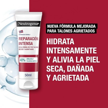 NEUTROGENA CREMA INTENSE REPAIR PIES TALONES AGRIETADOS 40 ML