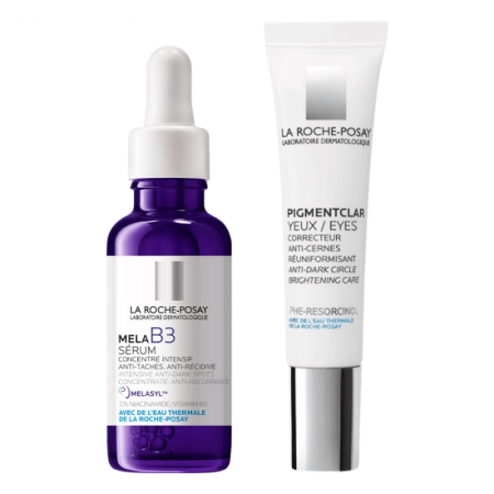 LA ROCHE POSAY PACK MELA B3 SERUM 30ML + PIGMENTCLAR CONTORNO 15ML