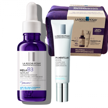 LA ROCHE POSAY PACK MELA B3 SERUM 30ML + PIGMENTCLAR CONTORNO 15ML