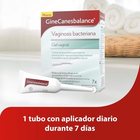 GINECANESBALANCE GEL VAGINAL 7 TUBOS 5 ML
