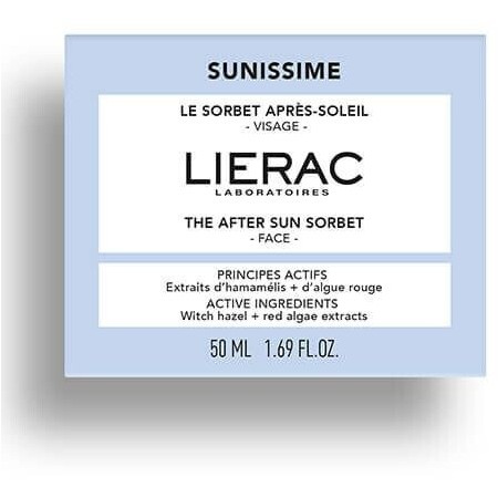 LIERAC SUNISSIME AFTERSUN FACIAL GEL SORBETE 50 ML