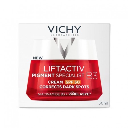 VICHY COFRE ANTIMANCHAS LIFTACTIV PIGMENTB3 CREMA SPF50 50ML + CUIDADO DE OJOS 15 ML + REGALO