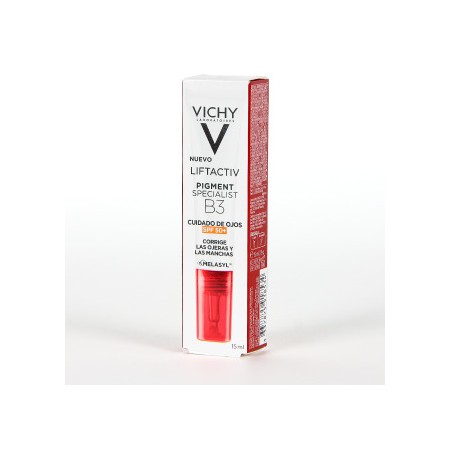 VICHY COFRE ANTIMANCHAS LIFTACTIV PIGMENTB3 CREMA SPF50 50ML + CUIDADO DE OJOS 15 ML + REGALO
