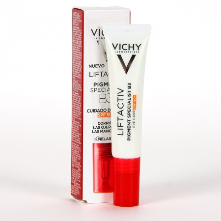 VICHY LIFTACTIV PIGMENT SPECIALISTB3 CONTORNO OJOS SPF50+ 15 ML