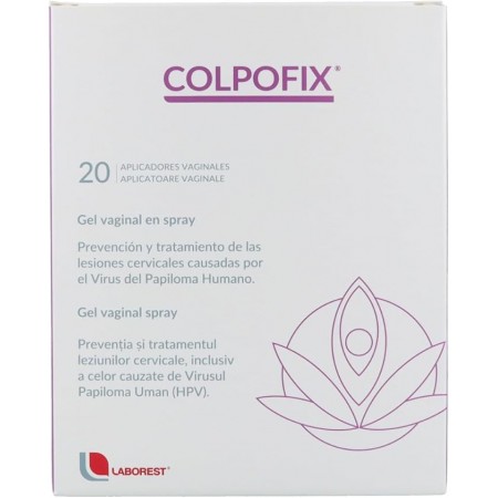 COLPOFIX GEL VAGINAL EN SPRAY 2 FRASCOS 20 ML + 20 APLICADORES