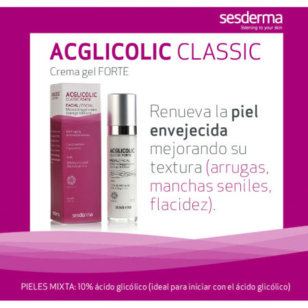 SESDERMA ACGLICOLIC CLASSIC FORTE CREMA GEL 50 ML
