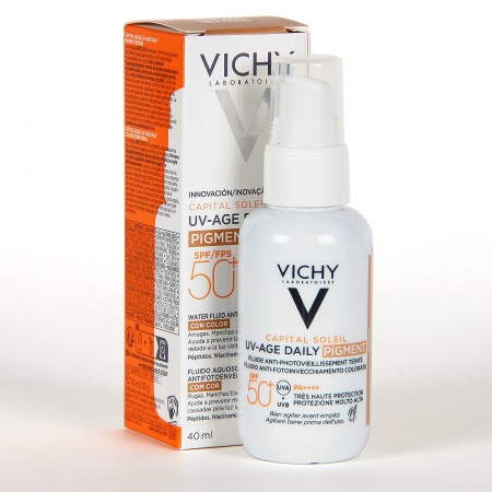 VICHY CAPITAL SOLEIL UV-AGE DAILY PIGMENT COLOR MEDIUM 40 ML