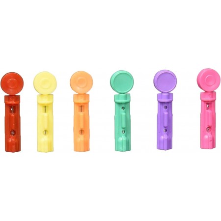 MICROLET DE COLORES LANCETAS 200 U