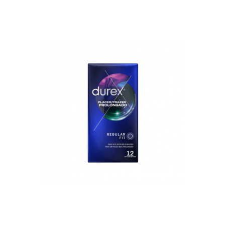DUREX PLACER PROLONGADO PRESERVATIVOS 12 UNIDADES