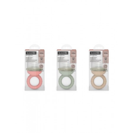 SUAVINEX ALIMENTADOR ANTIAHOGO SILICONA SELECTION + 3 MESES