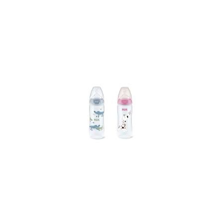 NUK BIBERON SILICONA TALLA L 6-18 MESES 300 ML