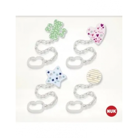 NUK CADENITA CHUPETE SUJETA CHUPETES 1 UNIDAD