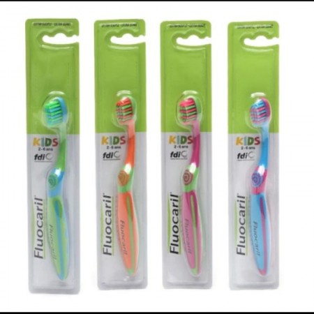 FLUOCARIL KIDS CEPILLO DENTAL INFANTIL  2-6 AÑOS EXTRA SUAVE