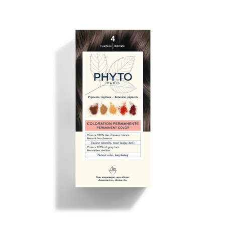 PHYTO COLOR TINTE 4.0 CASTAÑO