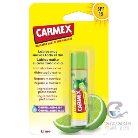 CARMEX ULTRA HIDRATANTE BALSAMO LABIAL LIME TWIST 4 STICK
