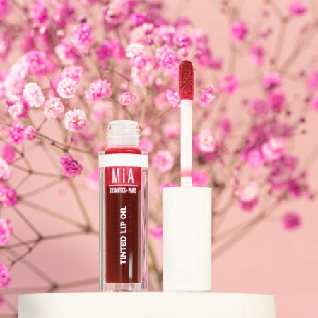 MIA TINTED LIP OIL ACEITE LABIAL NUTRITIVO COLOR SOFT RUBY 2ML