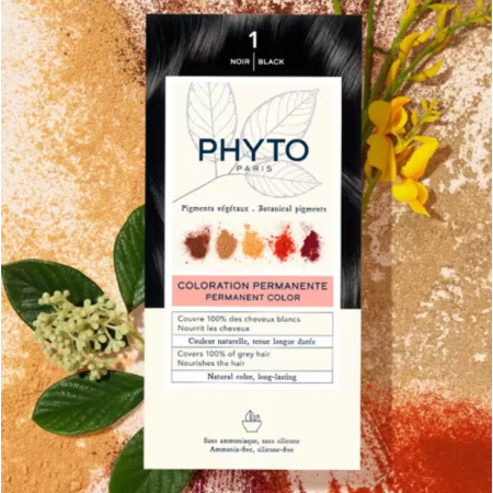 PHYTO COLOR TINTE 1.0 NEGRO