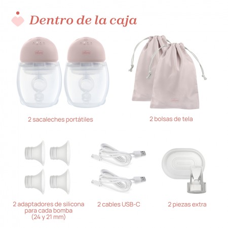 CHICCO SACALECHES ELECTRICO MANOS LIBRES