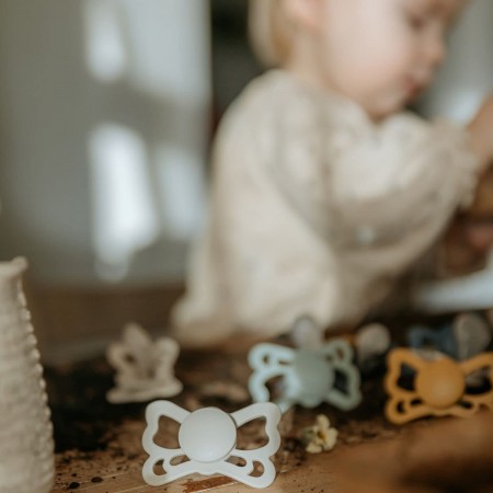 FRIGG PACK 2 CHUPETES SILICONA TALLA 2 +6MESES BUTTERFLAY