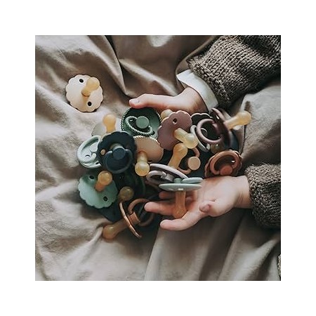 FRIGG PACK 2 CHUPETES LATEX TALLA 1 DE 0-6MESES DAISY