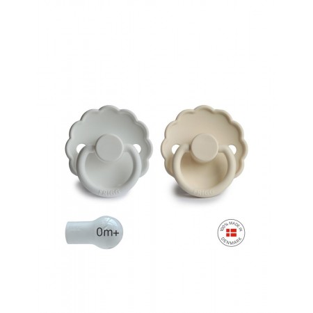 FRIGG PACK 2 CHUPETES LATEX TALLA 1 DE 0-6MESES DAISY