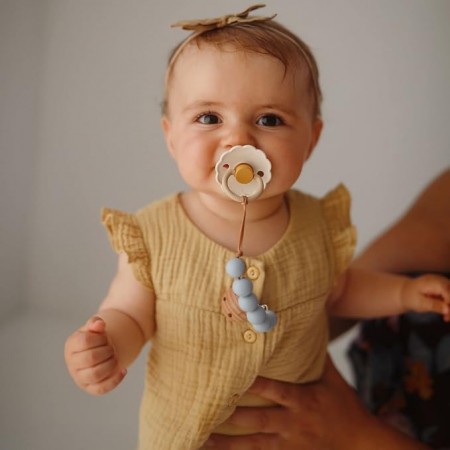 FRIGG PACK 2 CHUPETES LATEX TALLA 2 DE 6-18MESES DAISY