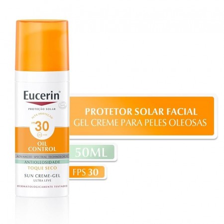 EUCERIN SUN PROTECTION OIL CONTROL SPF30 GEL CREMA 50 ML