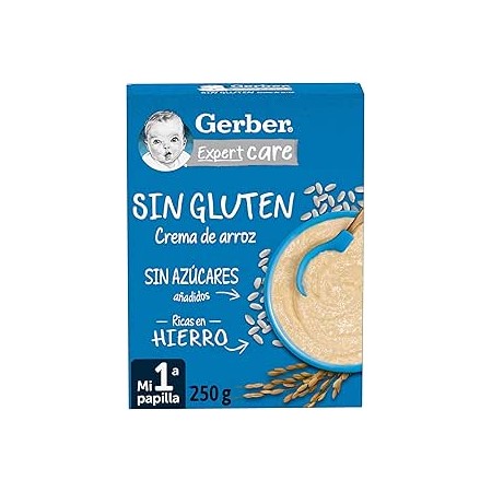 GERBER CREMA DE ARROZ +4 MESES 250 G