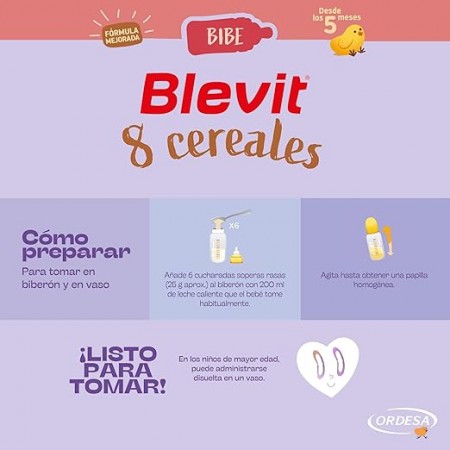 BLEVIT BIBE 8 CEREALES 500 GR