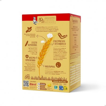 BLEVIT SUPER FIBRA 8 CEREALES MIEL 500GR