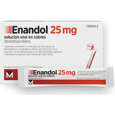 ENANDOL 25 MG 10 SOBRES SOLUCION ORAL 10 ML