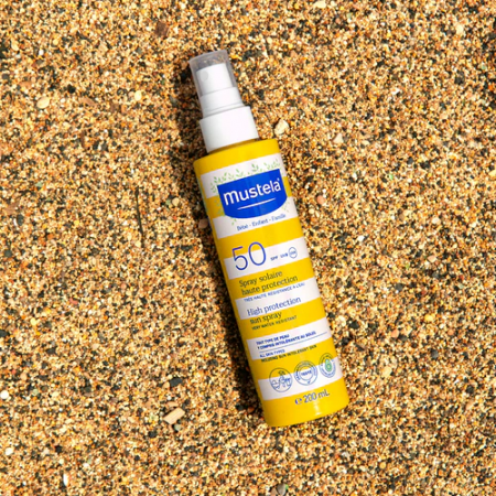 MUSTELA SPRAY SOLAR MUY ALTA PROTECCION SPF50+ 200 ML