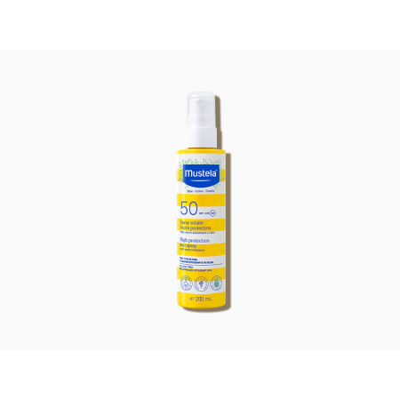 MUSTELA SPRAY SOLAR MUY ALTA PROTECCION SPF50+ 200 ML