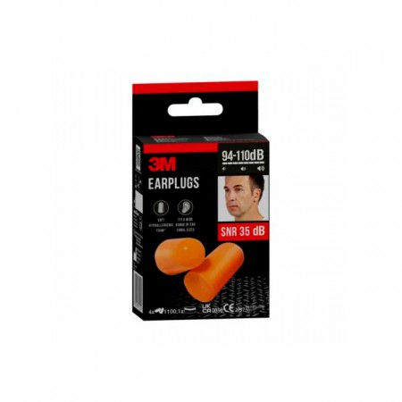 3M TAPONES OIDOS POLIURETANO RUIDO 35DB 4 PARES