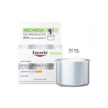 EUCERIN ANTIEDAD HYALURON FILLER CREMA DE DIA FPS30 RECARGA 50 ML