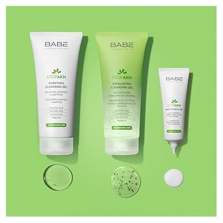 BABE STOP AKN LIMPIADOR EXFOLIANTE 200 ML