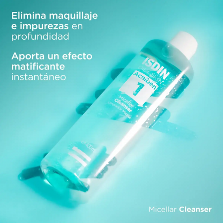 ISDIN  ACNIBEN AGUA MICELAR PIEL MIXTA GRASA 400 ML