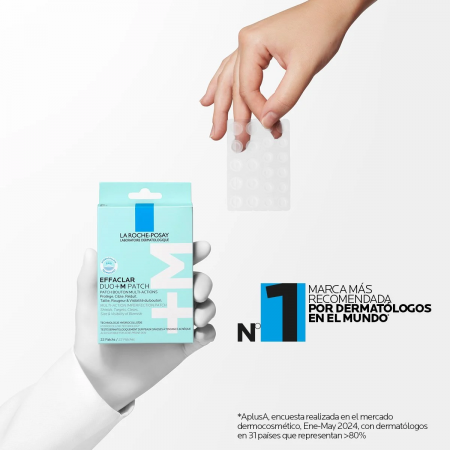 LA ROCHE POSAY EFFACLAR DUO+M PARCHES ANTIIMPERFECCIONES 22 PARCHES