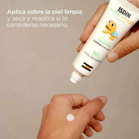 ISDIN BABY NATURALS CREMA FACIAL HIDRATANTE DIARIA 50 ML