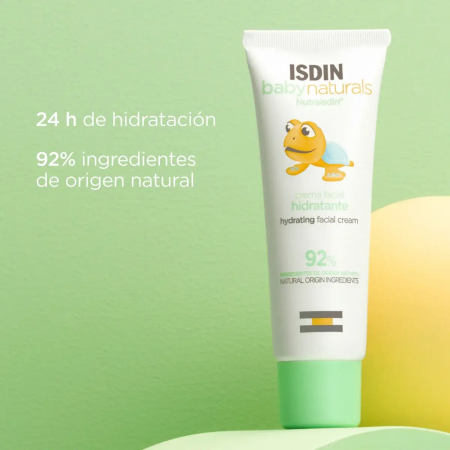 ISDIN BABY NATURALS CREMA FACIAL HIDRATANTE DIARIA 50 ML