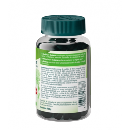 KNEIPP DETOX GUMMIES 60 CARAMELOS DE GOMA SABOR MANZANA LIMON