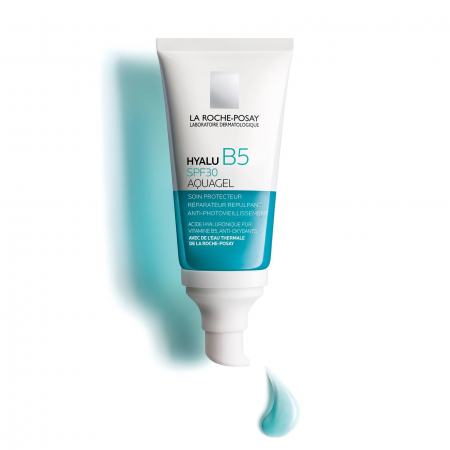 Gel facial antiarrugas con ácido hialurónico La Roche-Posay Hyalu B5 Aquagel SPF30
