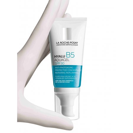 Hidratante antiedad con protección solar La Roche-Posay Hyalu B5 Aquagel avalada por dermatólogos