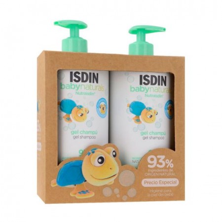 ISDIN BABY NATURALS DUPLO DE GEL CHAMPU 750ML+750ML