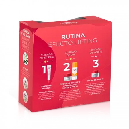 EUCERIN PACK HYALURON FILLER VOLUME LIFT FPS15 50ML + CONTORNO DE OJOS 15ML