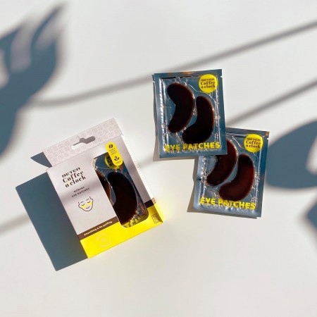 BETER EYE COFFE O'CLOCK KONJAC PARCHES PARA EL CONTORNO DE OJOS CAJA 10 UNIDADES