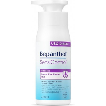 BEPANTHOL SENSICONTROL CREMA  EMOLIENTE PLUS 400 ML