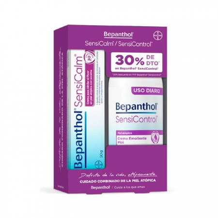 BEPANTHOL PACK 30 % DTO SENSICALM CREMA 50G + SENSICONTROL CREMA 400ML