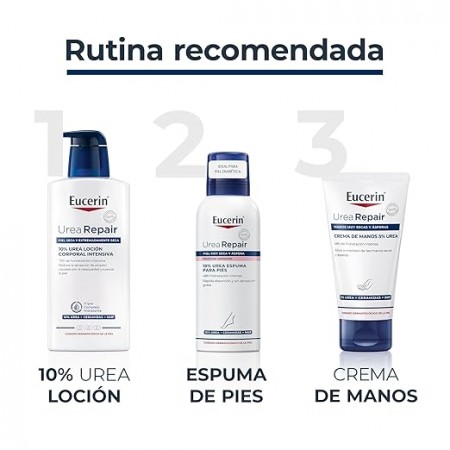EUCERIN UREAREPAIR PLUS 10% ESPUMA PARA PIES 150 ML